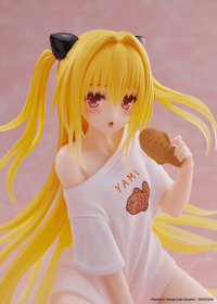 To Love-Ru Darkness Desktop Cute Figure - Golden Darkness (Roomwear Ver.) | 0840342404506