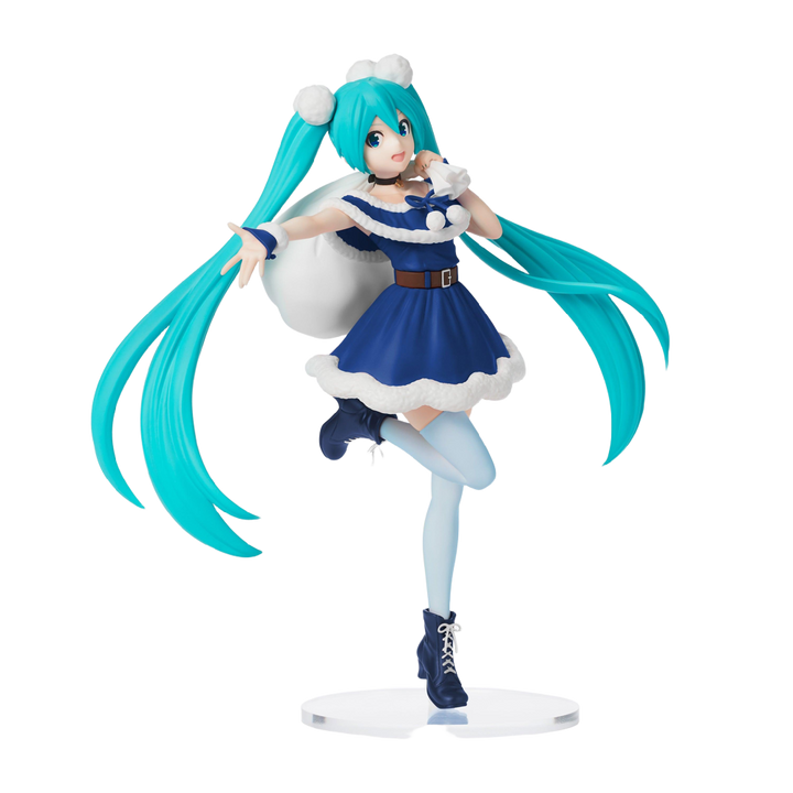 Hatsune Miku Series Miku Christmas 2020 Blue SPM Figure | 4580779503613