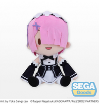 GoodSmile Company Fuwapetit Re:ZERO -Starting Life in Another World- Plush Ram (L) | 4580779524946