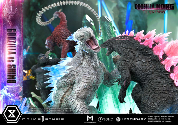 Prime 1 Studio Ultimate Diorama Masterline Godzilla x Kong: The New Empire Godzilla vs Shimo | 4582647121677