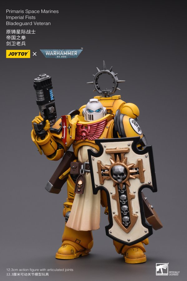 Joy Toy Primaris Space Marines Imperial Fists Bladeguard Veteran(6973130372771)(6973130372771)