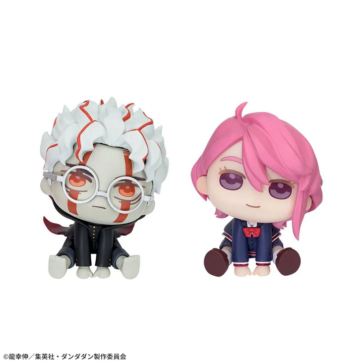 QyuruMe TV Anime "DAN DA DAN" Mini Figure "Okarun(transformed) & Aira" (EX)