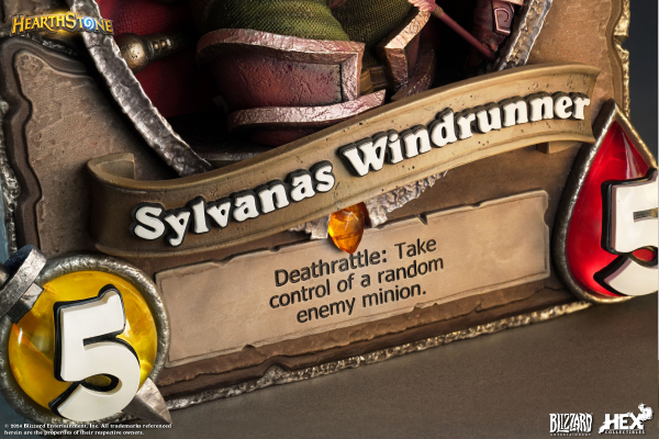 HEX Collectibles Blizzard Hearthstone® 10th Aniversary Sylvanas Windrunner 3D Art Frame | 6974281170278