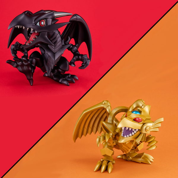 MegaHouse MEGATOON Yu-Gi-Oh Duel Monsters Red Eyes Black Dragon ＆The Winged Dragon of Ra set 【with gift】 | 4535123842511