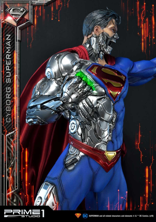 Prime 1 Studio Museum Masterline Superman (Comics) Cyborg Superman EX Version(4562471908019)(4562471908019)