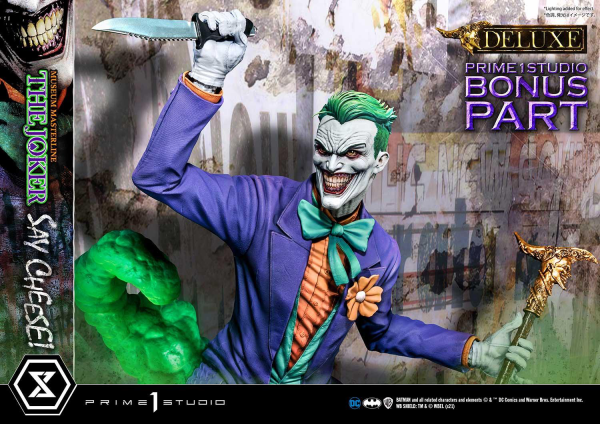 Prime 1 Studio Museum Masterline Batman (Comics) The Joker - Say Cheese! DX Bonus Version(4580708035123)(4580708035123)