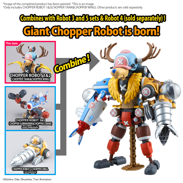 CHOPPER ROBOT 1&2(CHOPPER TANK&CHOPPER WING) | 4573102674456