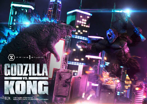 Prime 1 Studio Ultimate Diorama Masterline Godzilla vs Kong (Film) Godzilla VS Kong Final Battle(4580708032993)(4580708032993)