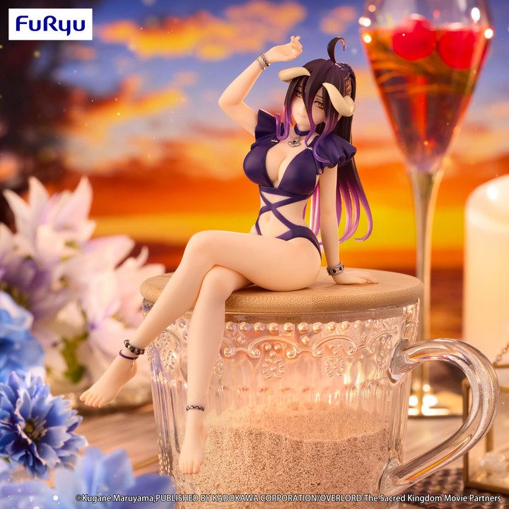 OVERLORD Noodle Stopper Figure -Albedo Swimsuit Dark Purple Color ver.- | 4571623501787