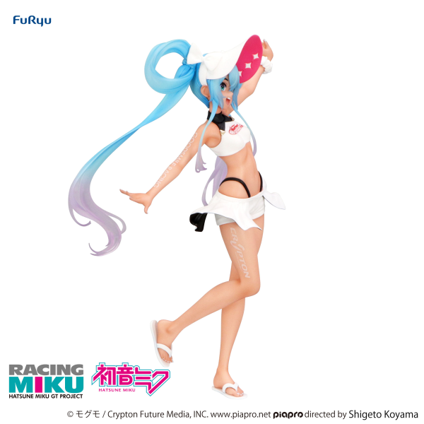 FuRyu Hatsune Miku GT Project Trio-Try-iT Figure -Racing Miku 2024 Summer Holiday ver.-(4571623502678)(4571623502678)
