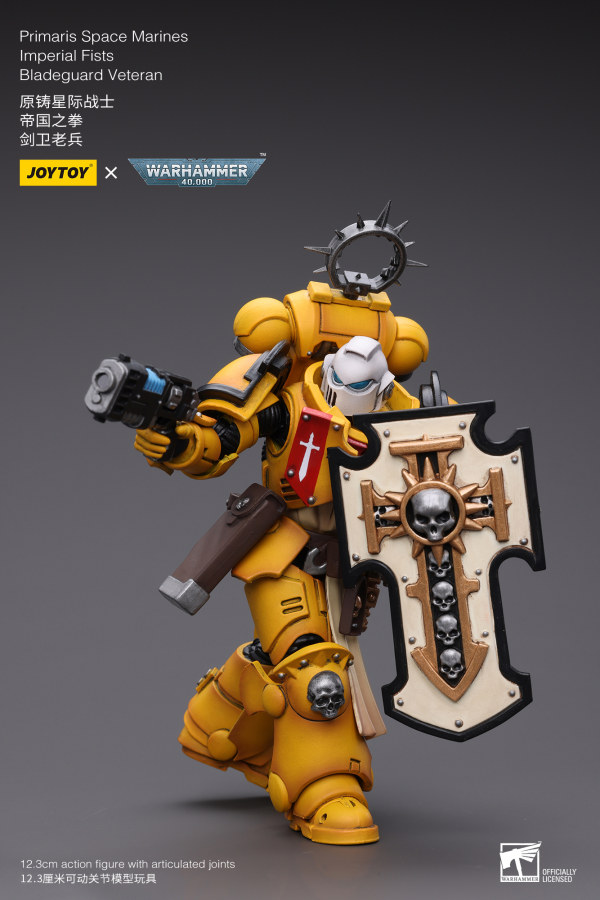 Joy Toy Primaris Space Marines Imperial Fists Bladeguard Veteran(6973130372771)(6973130372771)