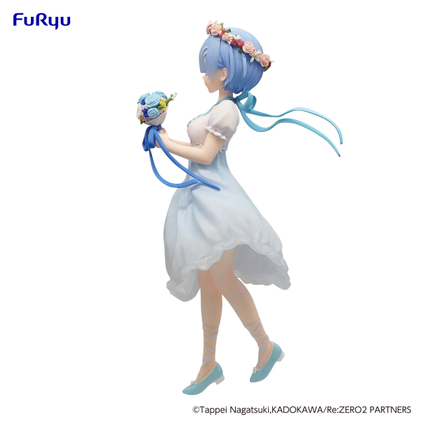 FURYU Corporation Re:ZERO -Starting Life in Another World-　Trio-Try-iT Figure -Rem Bridesmaid- | 4582655073159