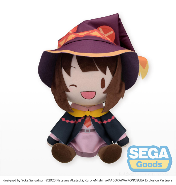 SEGA Fuwapetit "KONOSUBA -An Explosion on This Wonderful World" L Plush "Megumin" | 4580779529606