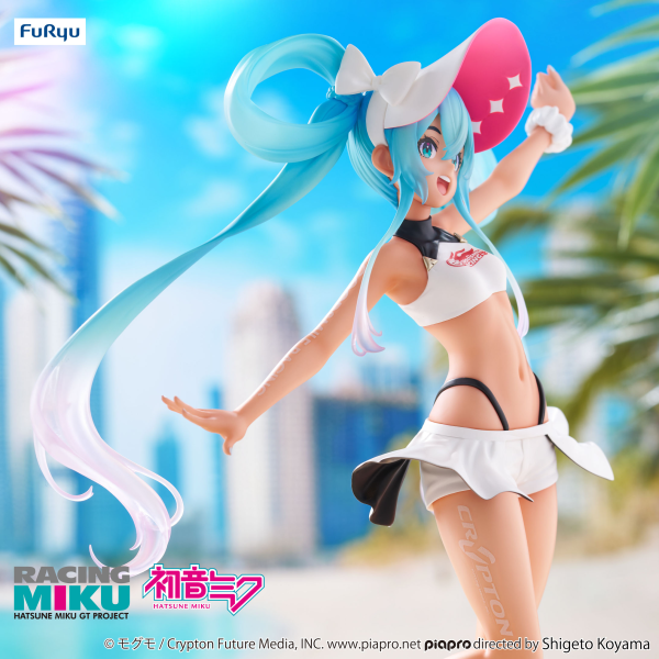 FuRyu Hatsune Miku GT Project Trio-Try-iT Figure -Racing Miku 2024 Summer Holiday ver.-(4571623502678)(4571623502678)