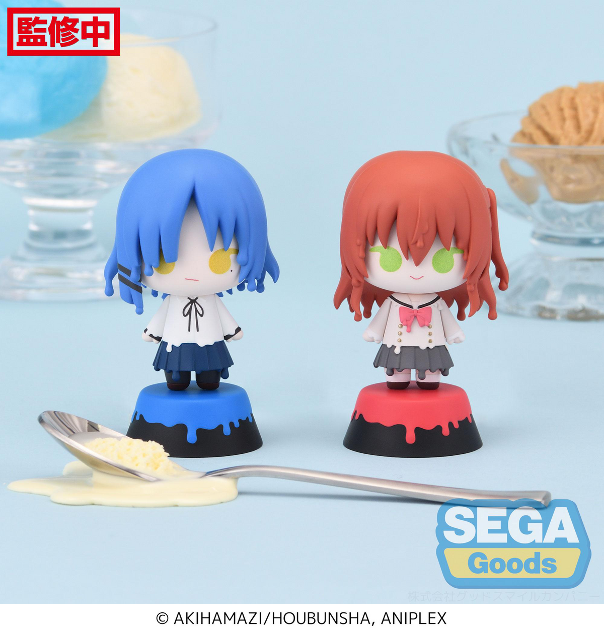 SEGA Tiny Melties Anime "BOCCHI THE ROCK" Mini Figure Vol.2 (EX) (Pack of 1 Ryo, 1 Ikuyo) (Box of 2)