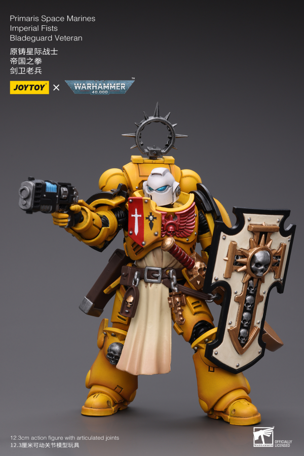 Joy Toy Primaris Space Marines Imperial Fists Bladeguard Veteran(6973130372771)(6973130372771)