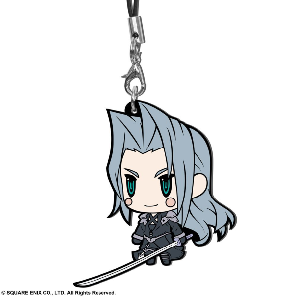 SQUARE ENIX FINAL FANTASY TRADING RUBBER STRAP FF VII EXTENDED EDITION (Blind box set of 12) (DISPLAY)
