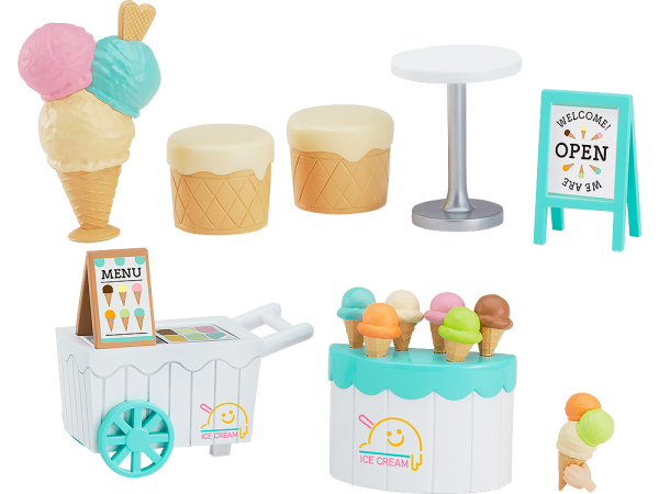 Good Smile Company Nendoroid More Series Parts Collection Ice Cream Shop