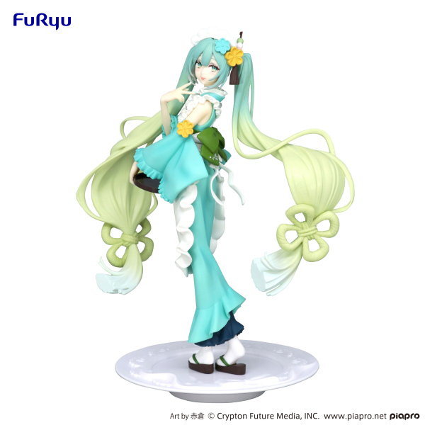 FURYU Corporation Hatsune Miku　Exceed Creative Figure -Matcha Green Tea Parfait Mint ver.-(4582655076440)(4582655076440)