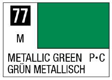 Mr Hobby Mr Color Spray - S77 Metallic Green (Metallic/Primary) | 4973028928563