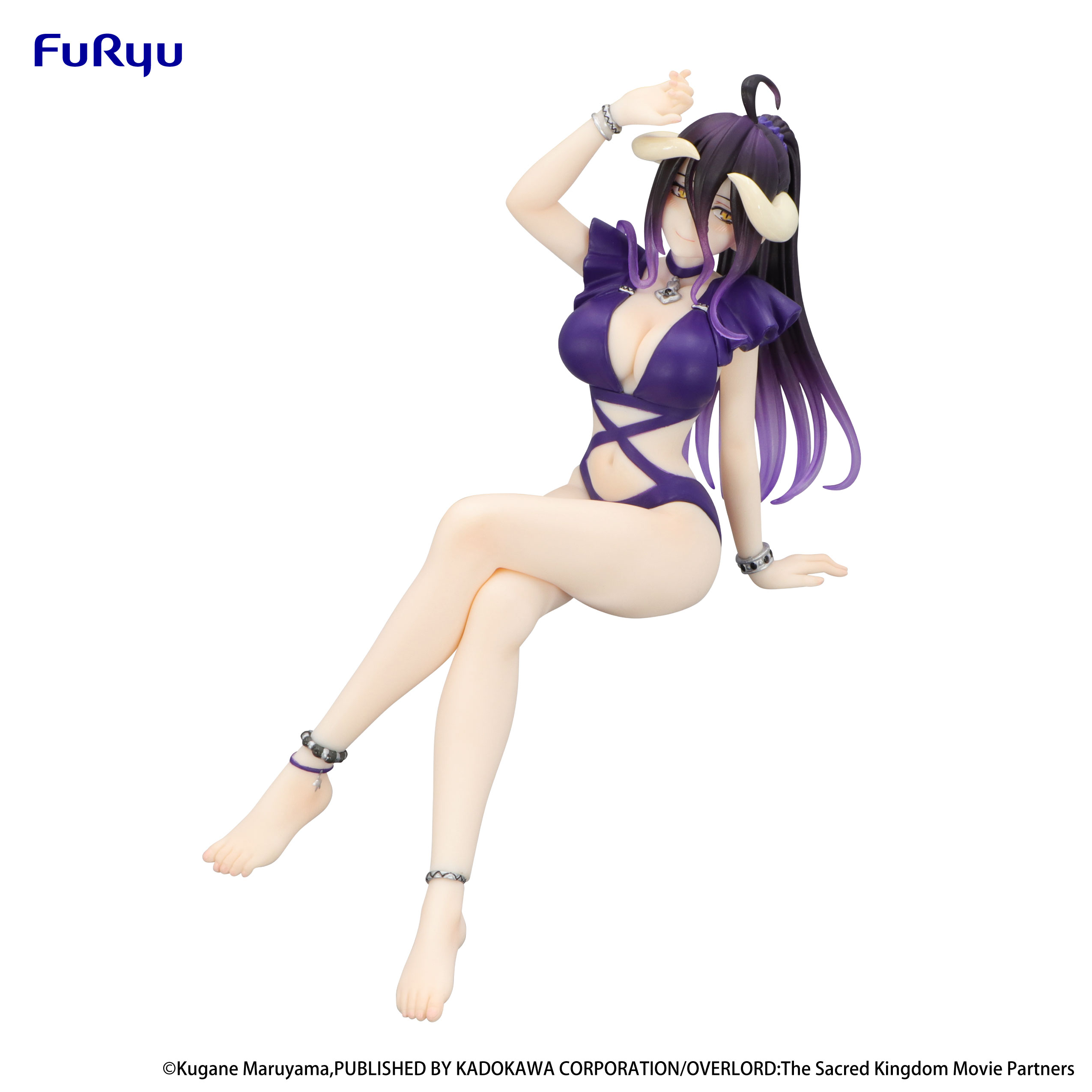 OVERLORD Noodle Stopper Figure -Albedo Swimsuit Dark Purple Color ver.- | 4571623501787