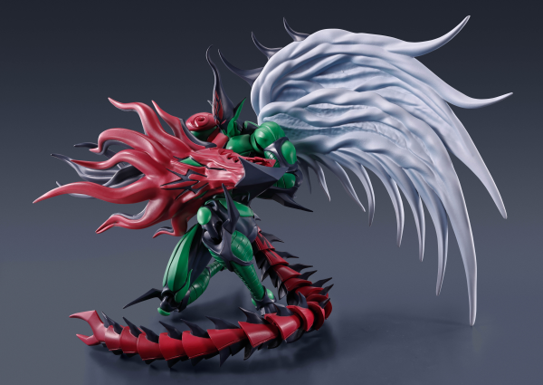 BANDAI Tamashii ELEMENTAL HERO FLAME WINGMAN "Yu-Gi-Oh! GX", TAMASHII NATIONS S.H.MonsterArts | 4573102664655