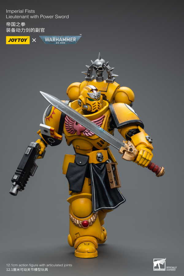 Joy Toy Imperial Fists Lieutenant with Power Sword