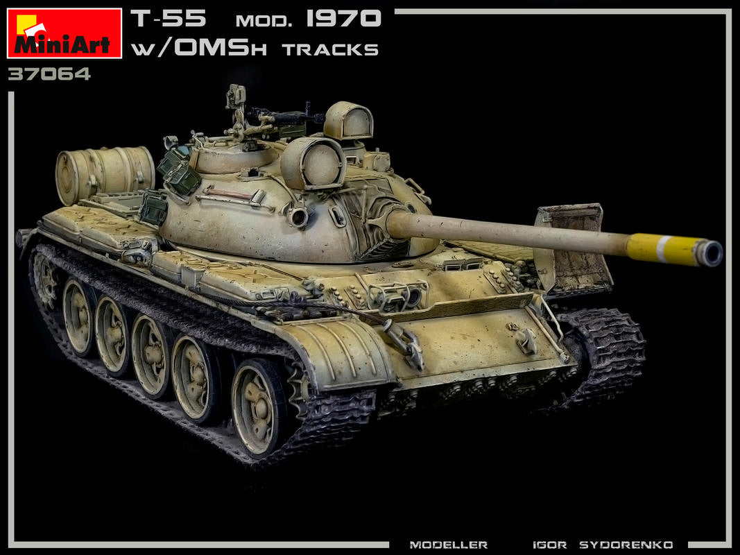 MiniArt 1/35 T-55 Mod. 1970 w/OMSh Tracks | 4820183312891