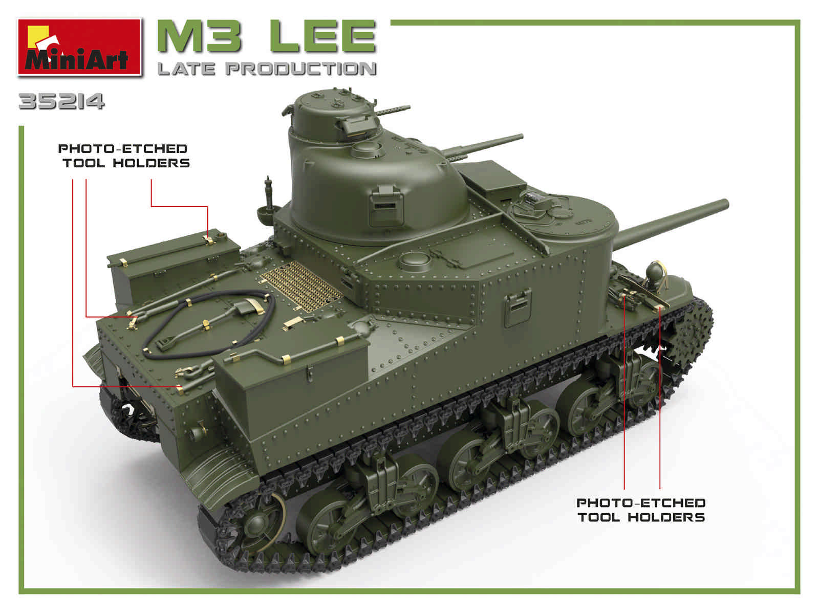 MiniArt 1/35 M3 Lee Late Production | 4820183312273