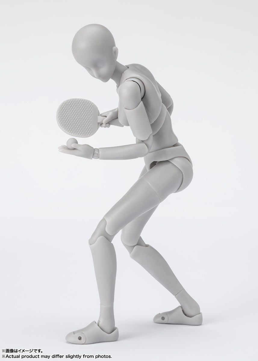 BANDAI Spirits Body-Chan -Sports- Edition DX Set (Gray Color ver.) , Tamashii Nations S.H.Figuarts(4573102649348)