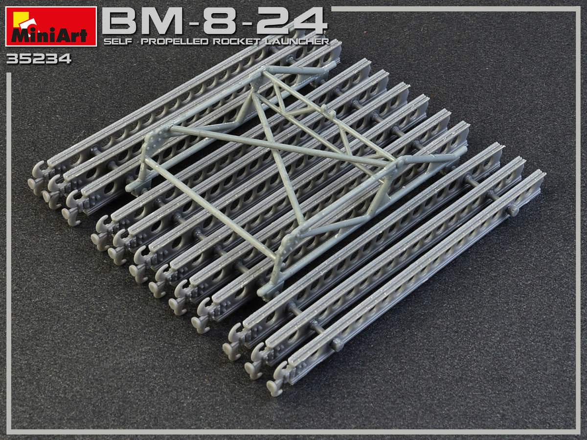 MiniArt BM-8-24 Self-Propelled Rocket Launcher. Interior Kit (1/35) | 4820183311856