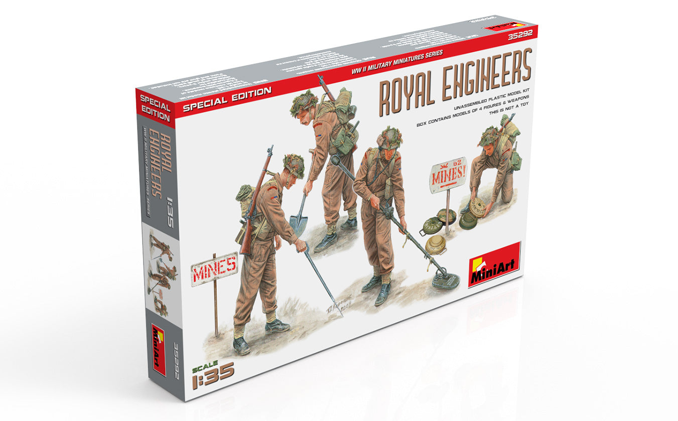 MiniArt 1/35 Royal Engineers. Special Edition | 4820183314215