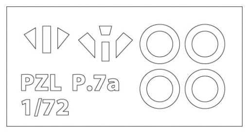 Arma Hobby 1/72 PZL P.7a Expert Set | 5907747900714