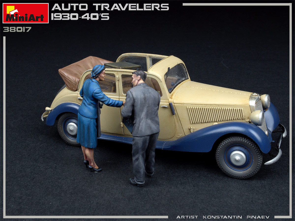 MiniArt 1/35 Auto Travelers 1930-40s | 4820183313027