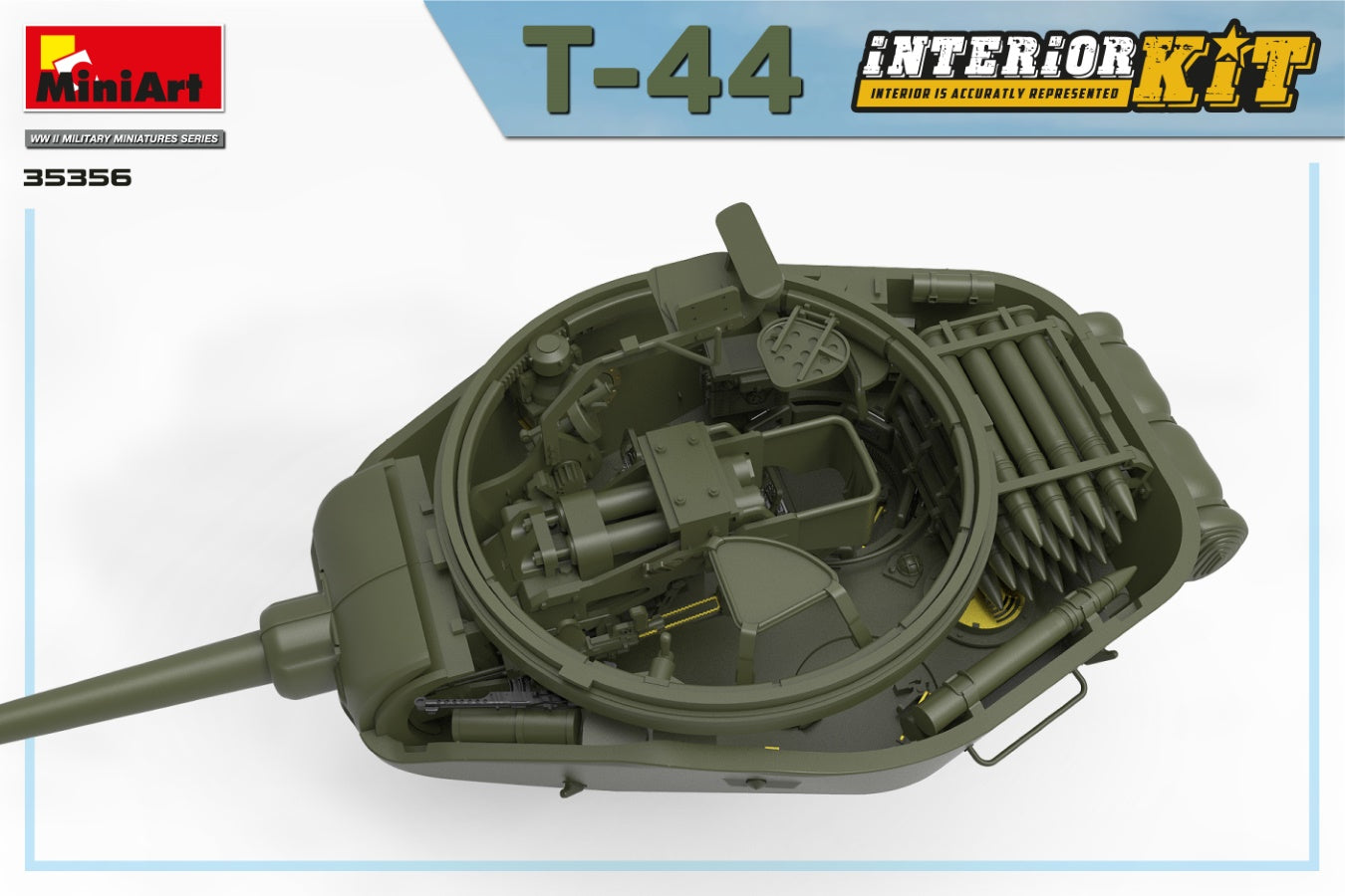 MiniArt 1/35 T-44 Interior Kit | 4820183313997