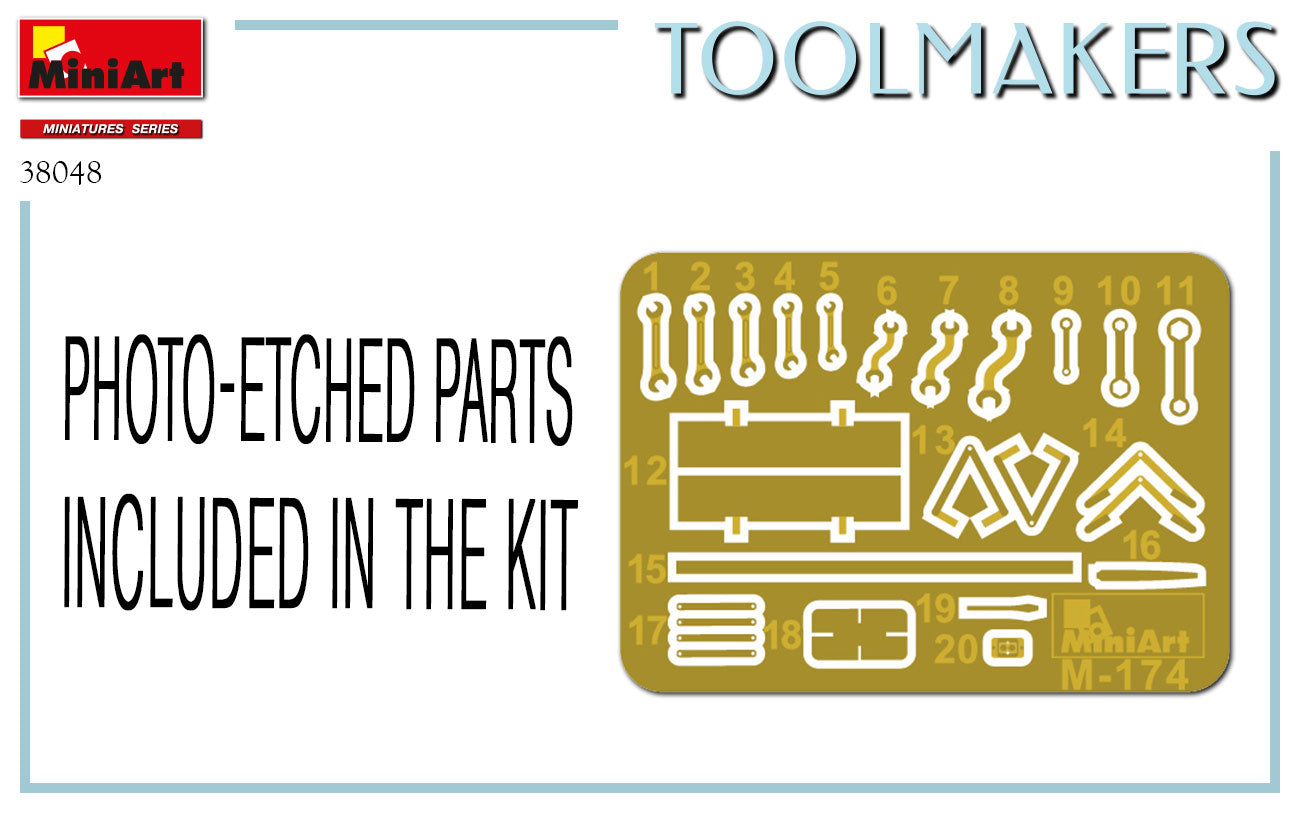 MiniArt 1/35 Toolmakers | 4820183313652