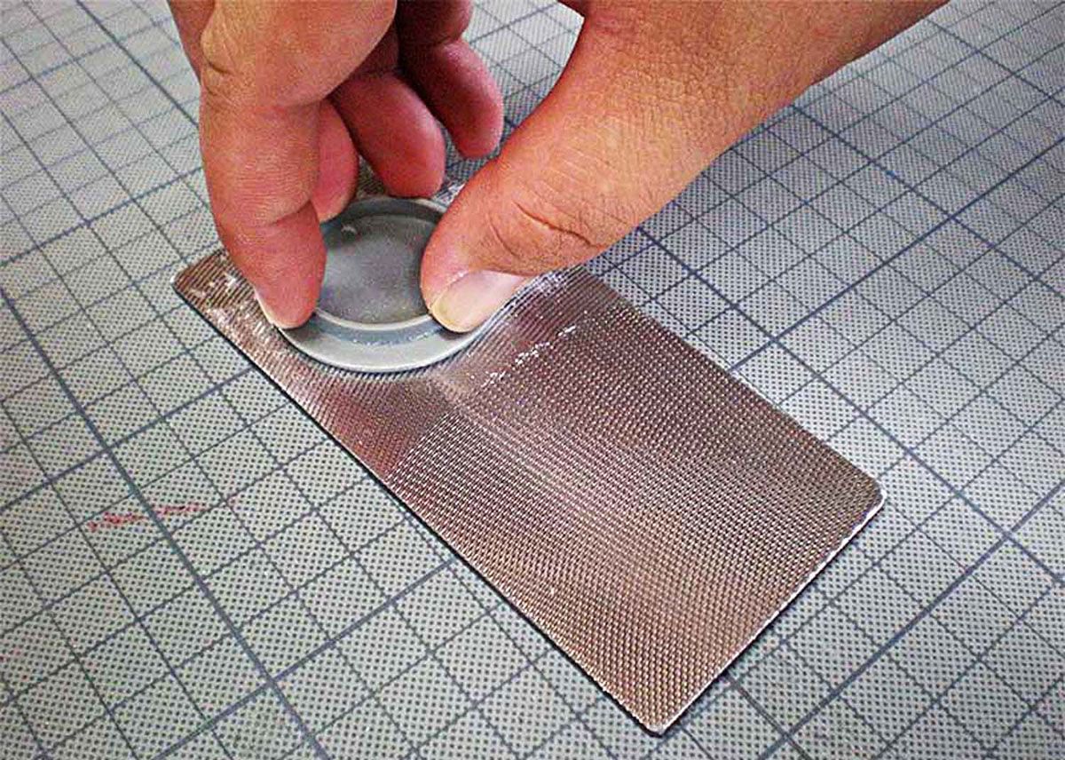 Shimomura Alec Itasan-Combi Stainless Steel Table File