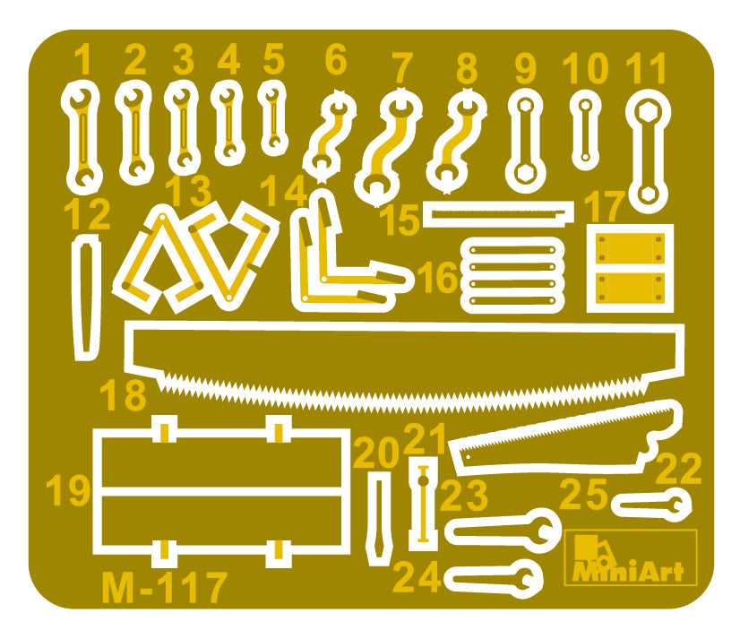 MiniArt 1/35 Tool Set | 4820183312617
