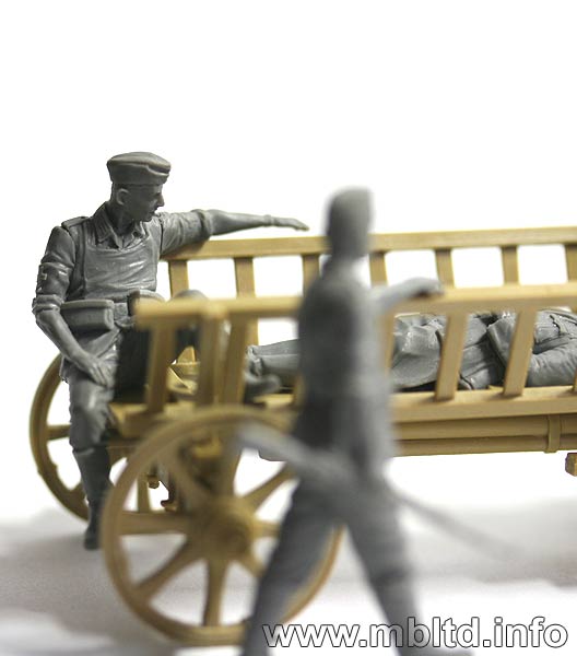 MASTER BOX 1/35 Road to the Rear