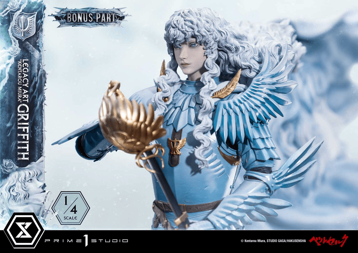 Legacy Art "Kentarou Miura" Berserk Griffith 1/4 Scale Bonus Version