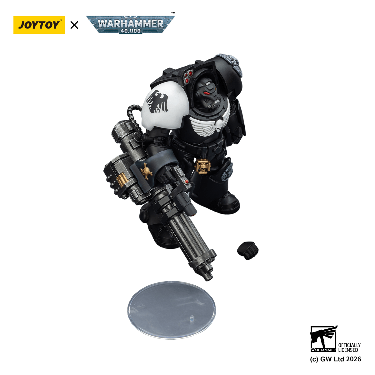 Raven Guard Terminator 3 with Power Fist and Assault Cannon | 6927054403264