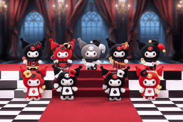 KUROMI Poker Kingdom Series Plush Pendant Blind Box (Box of 8)
