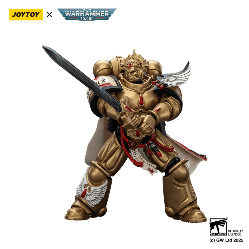 JOYTOY Blood Angels Captain with Heavy Bolt Pistol & Power Sword