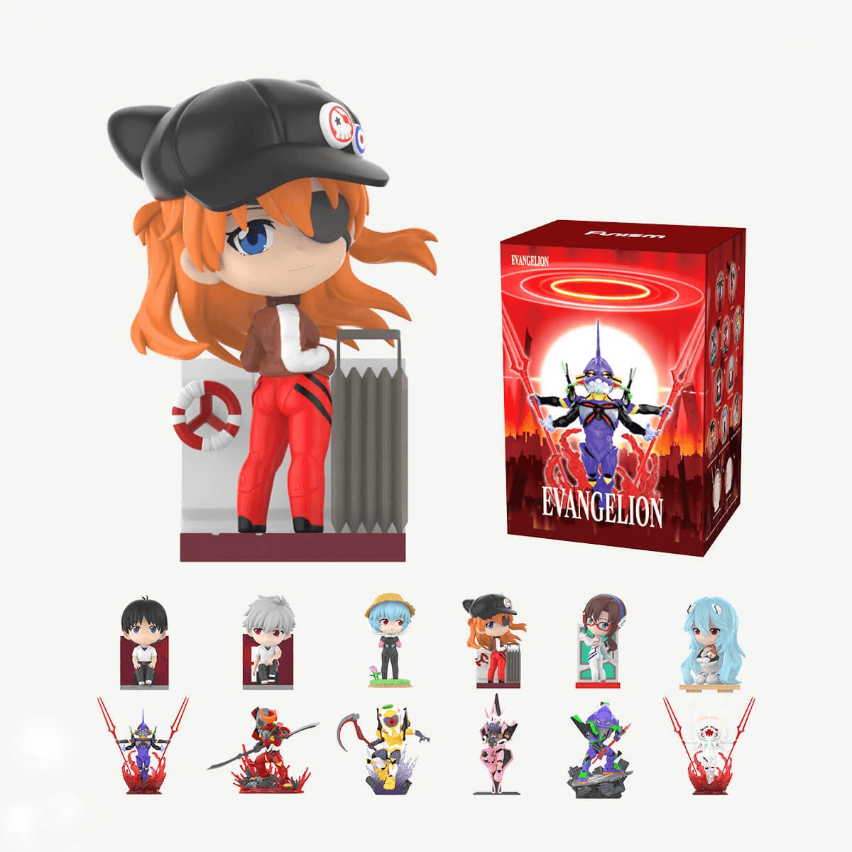 EVANGELION Series Figures Blind Box Vol.2 (Box of 6)