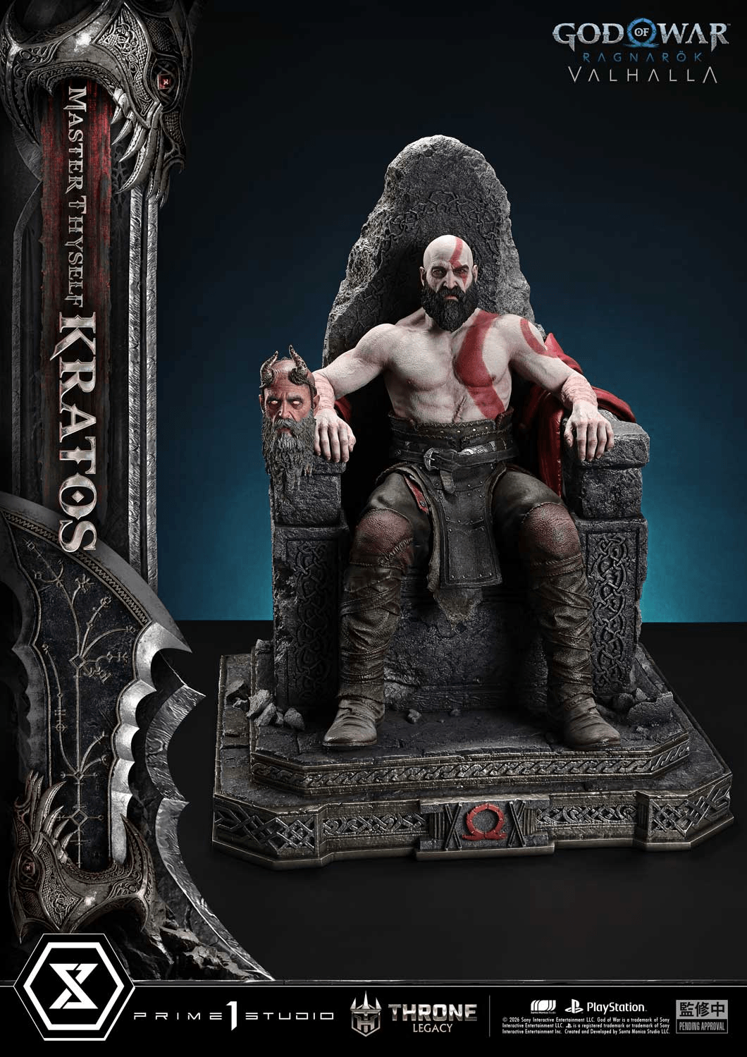Throne Legacy God of War: Ragnarok Master Thyself Kratos | 4582647123381