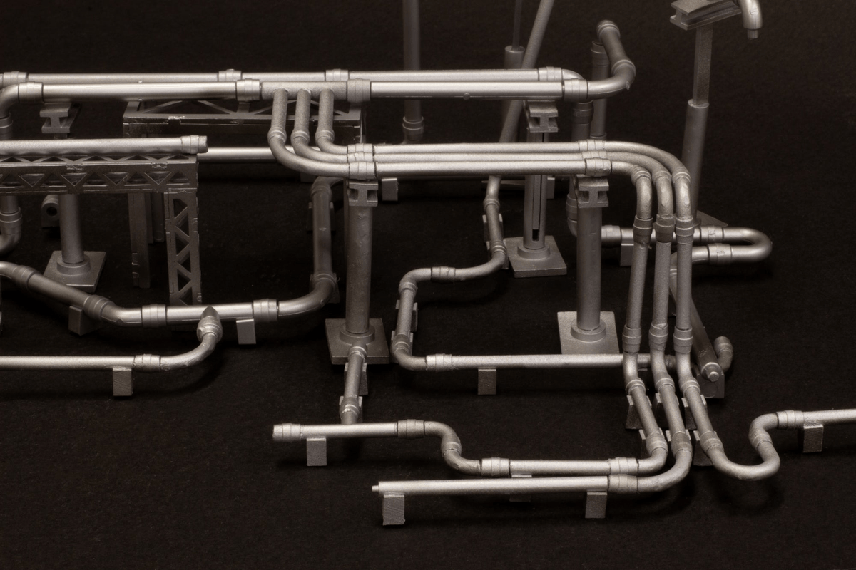 1/150 Scale Structure Kit "Plumbing Set"