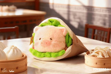 LuLu the Piggy Lu's Table - 5 Stars Roujiamo Lu Plush | 6978531761865