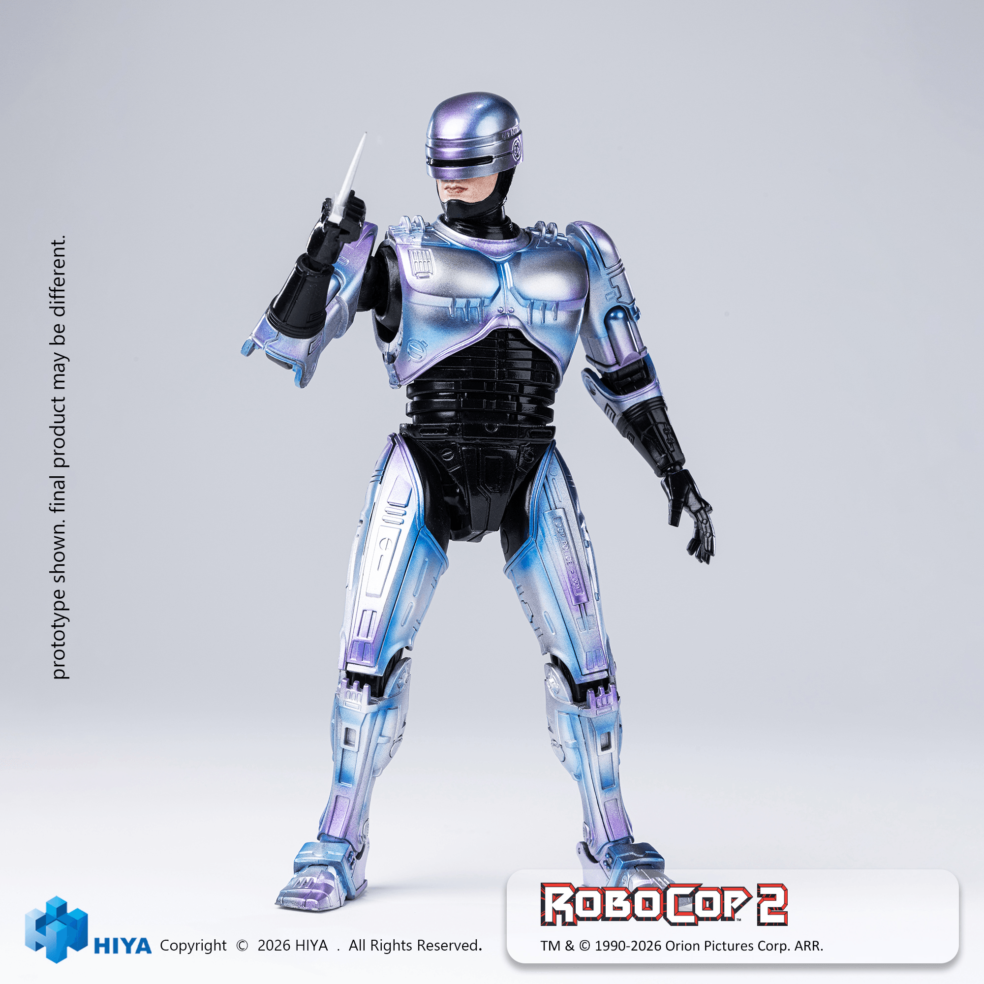 1/12 Scale 6.5 Inch RoboCop 2 RoboCop Action Figure | 6957534205323