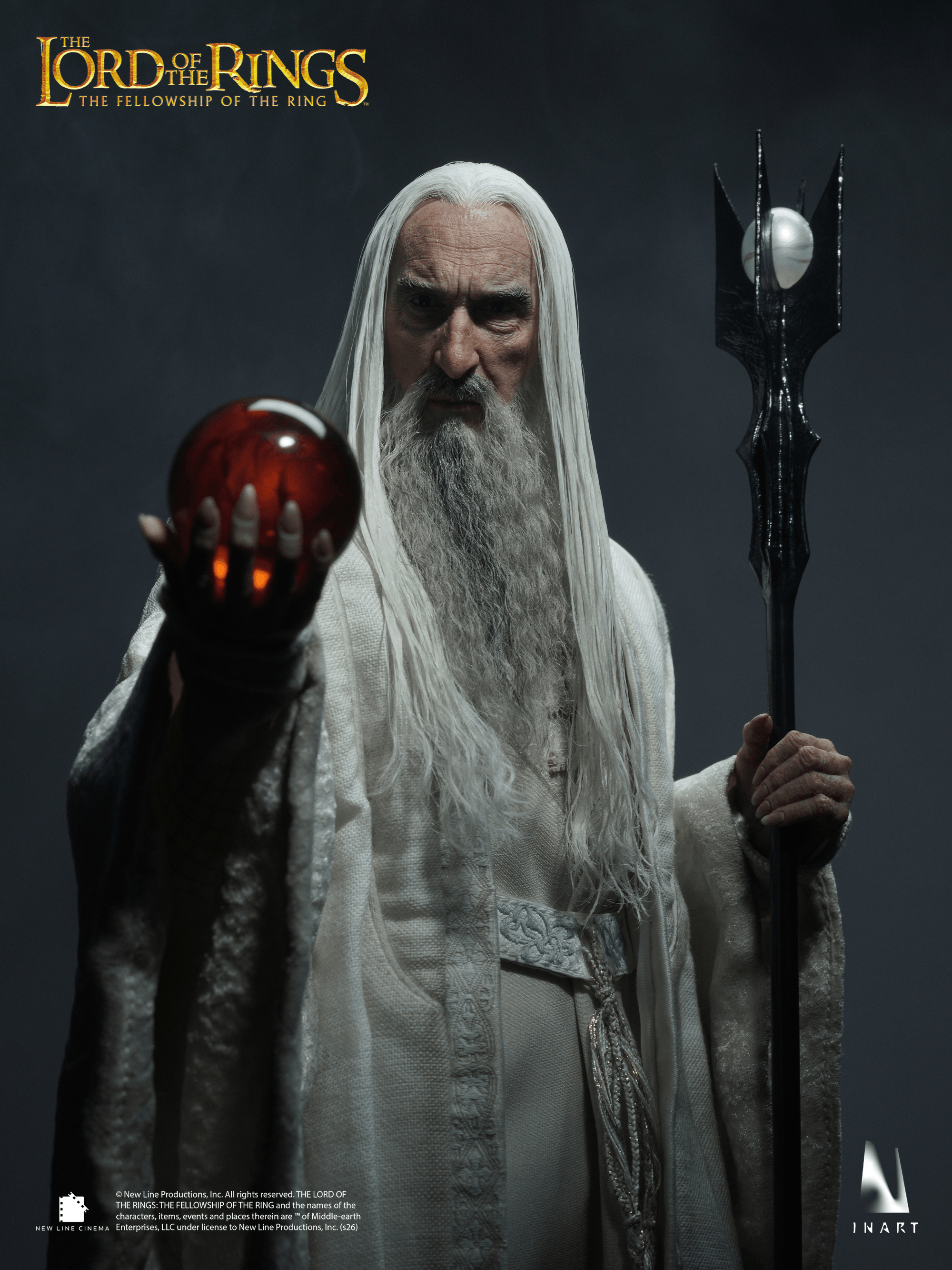 INART — The Lord of the Rings: The Fellowship of the Ring — Saruman 1/6 Collectible Figure