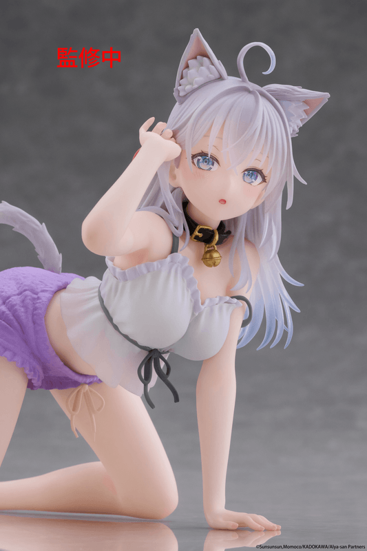 TAITO Alya Sometimes Hides Her Feelings in Russian Desktop Cute Figure - Alya (Cat Ear Roomwear Ver.) | 840342403929